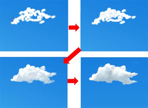 太陽怎麼畫|【天空・雲的繪製方法】善用筆刷種類、塗色方法、遠。